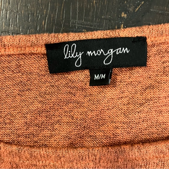 Lily Morgan | Orange long sleeve top - Picture 4 of 9